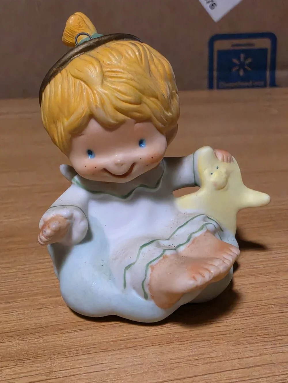 Hallmark Keepsake Ornament Angel Katy Beth 1984 Cloud Star